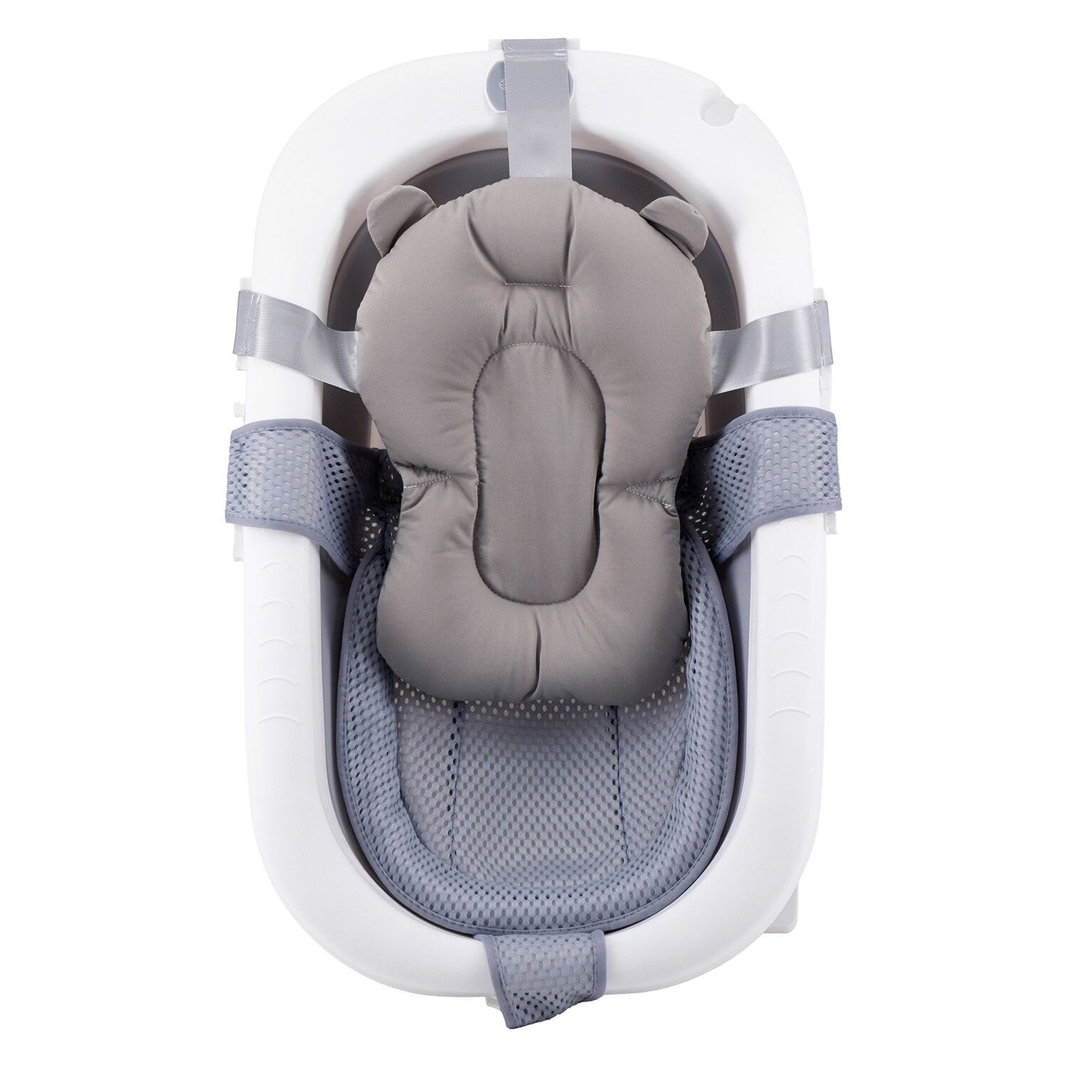 Ba&ntilde;era Plegable Bebe Con Cojin Almohada Y Reductor Gris image number 4.0