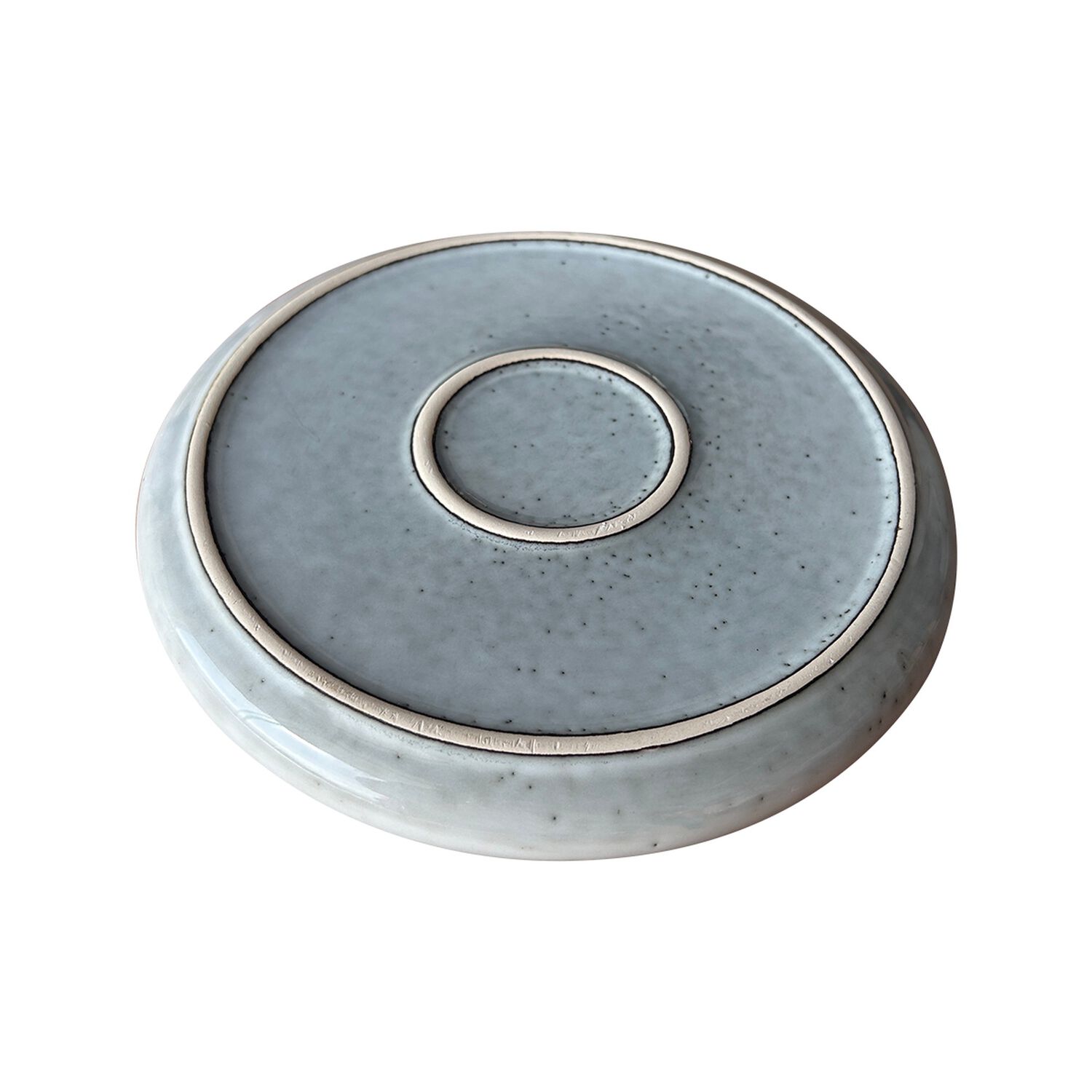 Set 6 Platos Redondo Ceramica 22 Cm Gris Linea Oslo image number 9.0