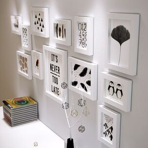Marcos Foto Decorativos Pared 12 Piezas Estilo Moderno