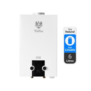 Calefont Albin Trotter 6 Litros Tiro Natural Gas Licuado N24