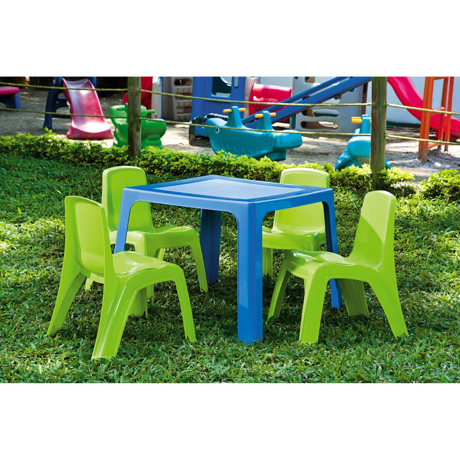 Mesa Infantil Azul 70.7x50.7 Cm Rimax image number 1.0