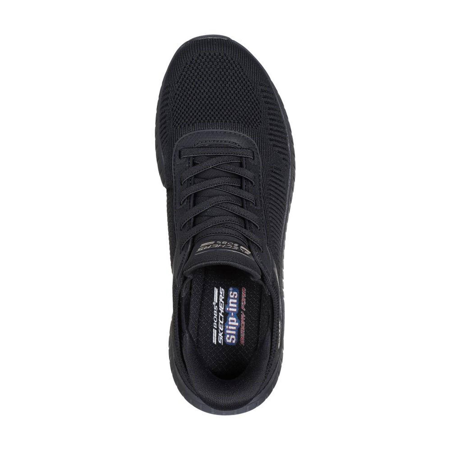 Zapatilla Urbana Mujer Skechers Bobs Squad Chaos Negro image number 4.0