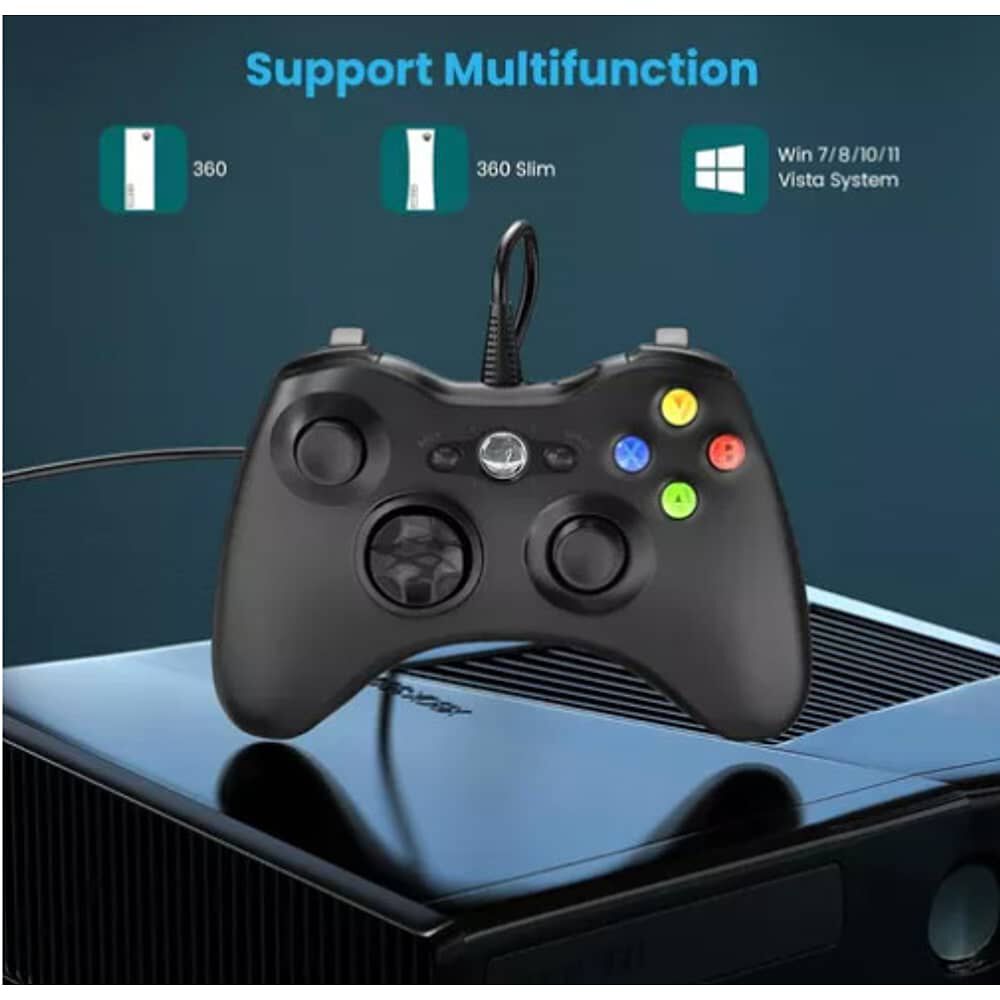 Joystick Mando Control Cable Compatible Consola Xbox 360 Pc image number 2.0