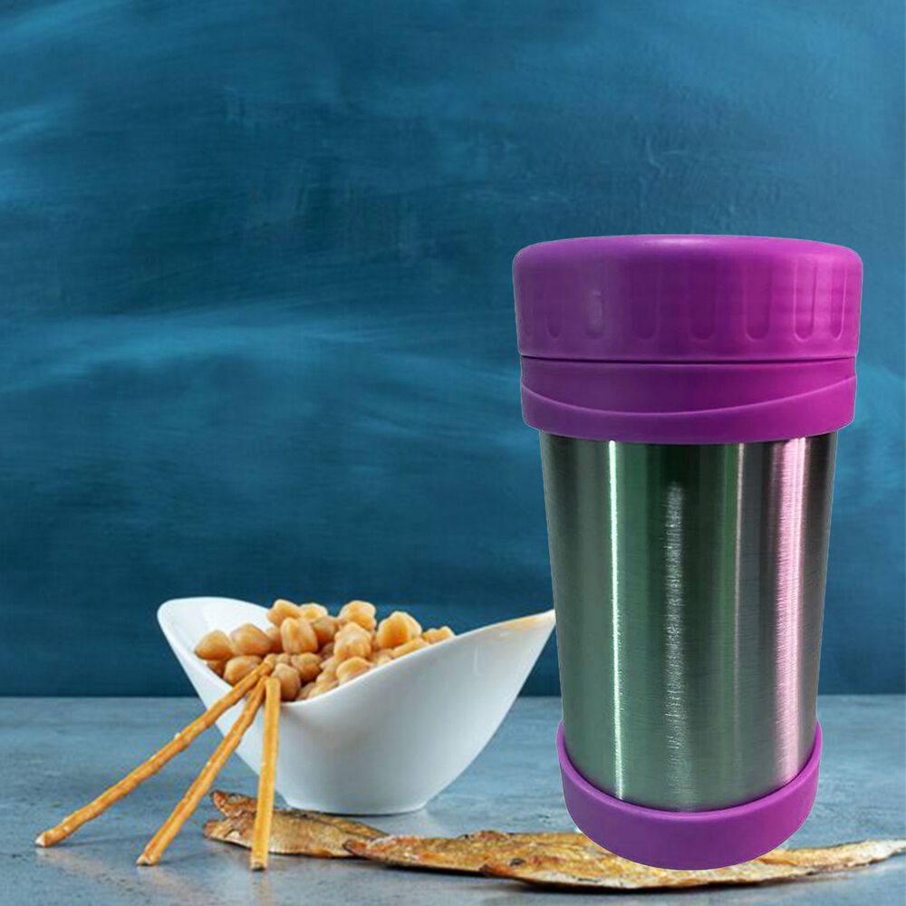 Termo Comida Acero Inoxidable 500 Ml Morado image number 3.0