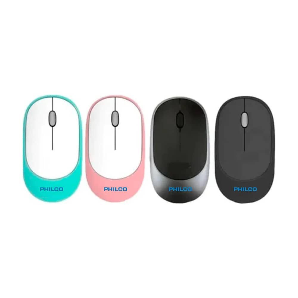 Mouse Rosado Silencioso Inal&aacute;mbrico Pro Philco image number 4.0
