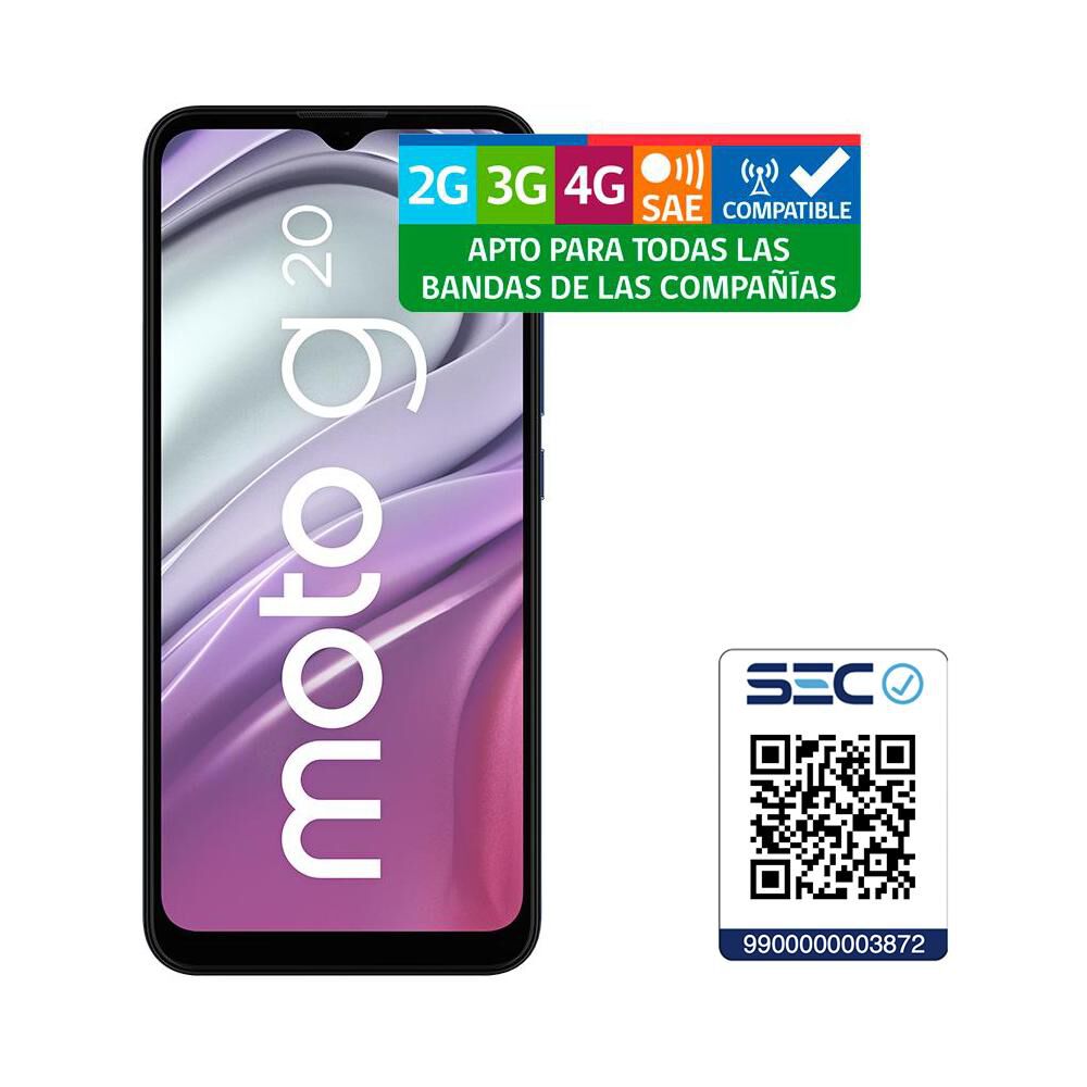 Smartphone Motorola G20 Edicion Especial Azul / 128 Gb / Liberado image number 10.0