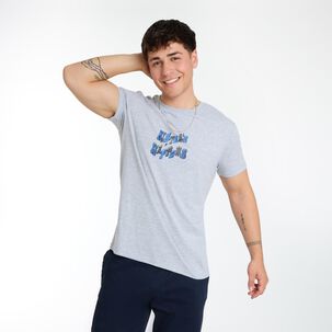 Polera Regular Manga Corta Cuello Redondo Hombre Skuad