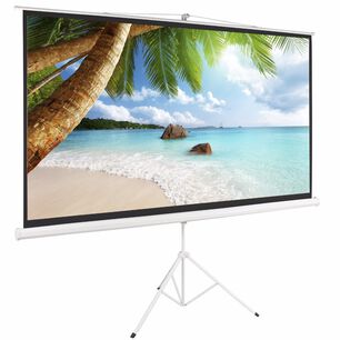 Telon De Proyector 112" - 2.44mts X 1.83 Mts Cine En Casa - Brasforma