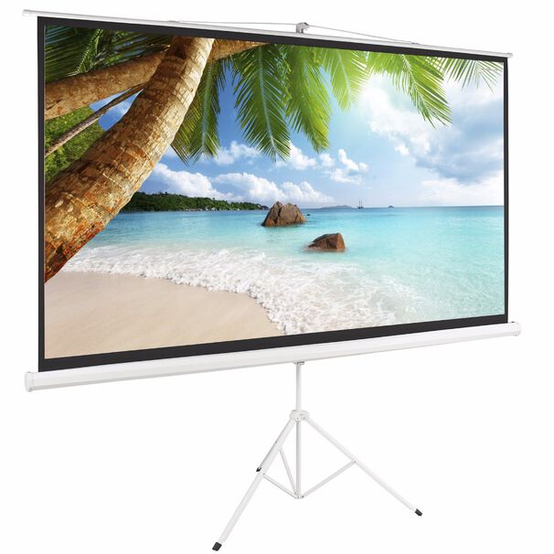Telon De Proyector 112" - 2.44mts X 1.83 Mts Cine En Casa - Brasforma