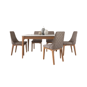 Juego De Comedor Decocasa Addar1 8 6 E / 6 Sillas