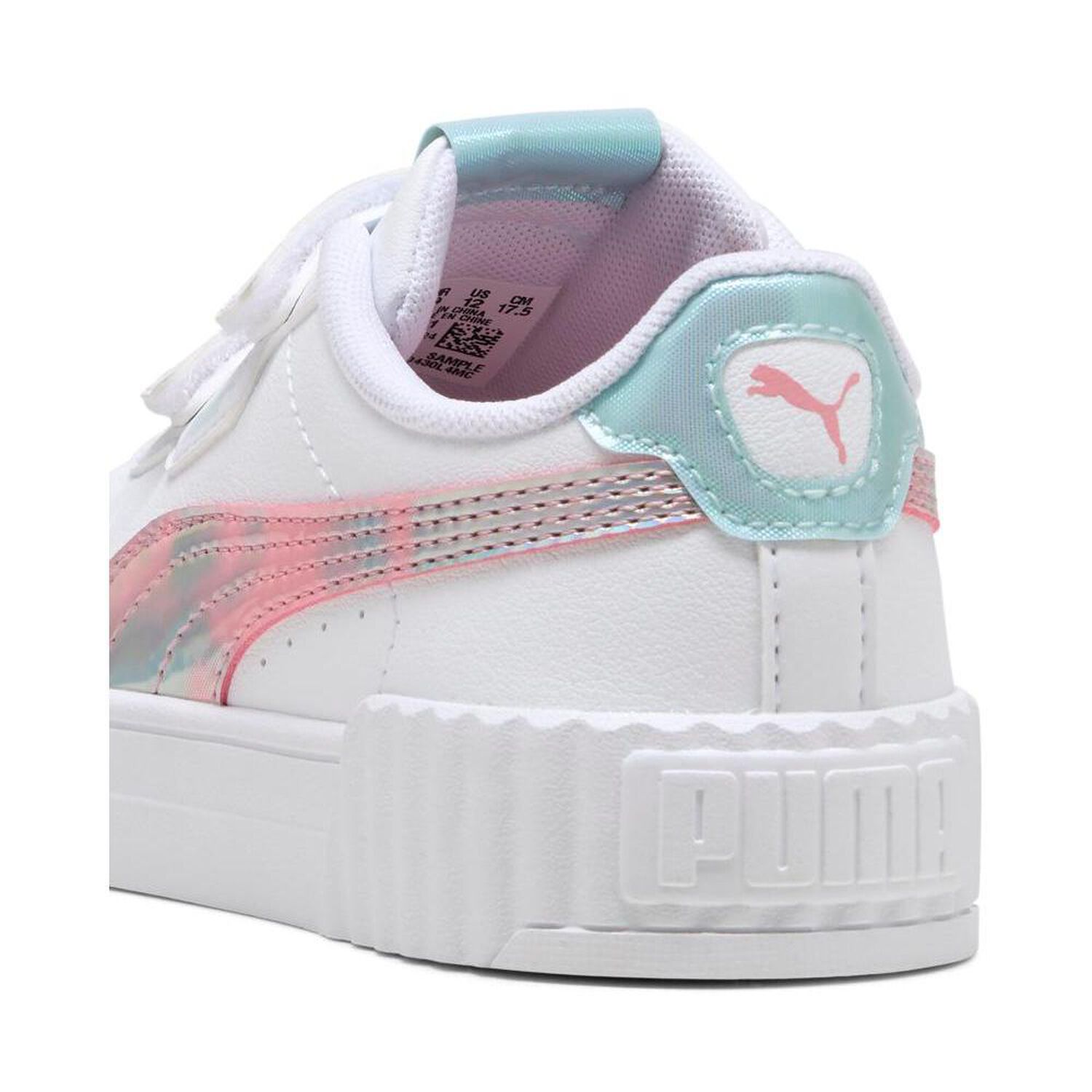 Zapatilla Urbana Ni&ntilde;a Puma Carina Blanco image number 3.0