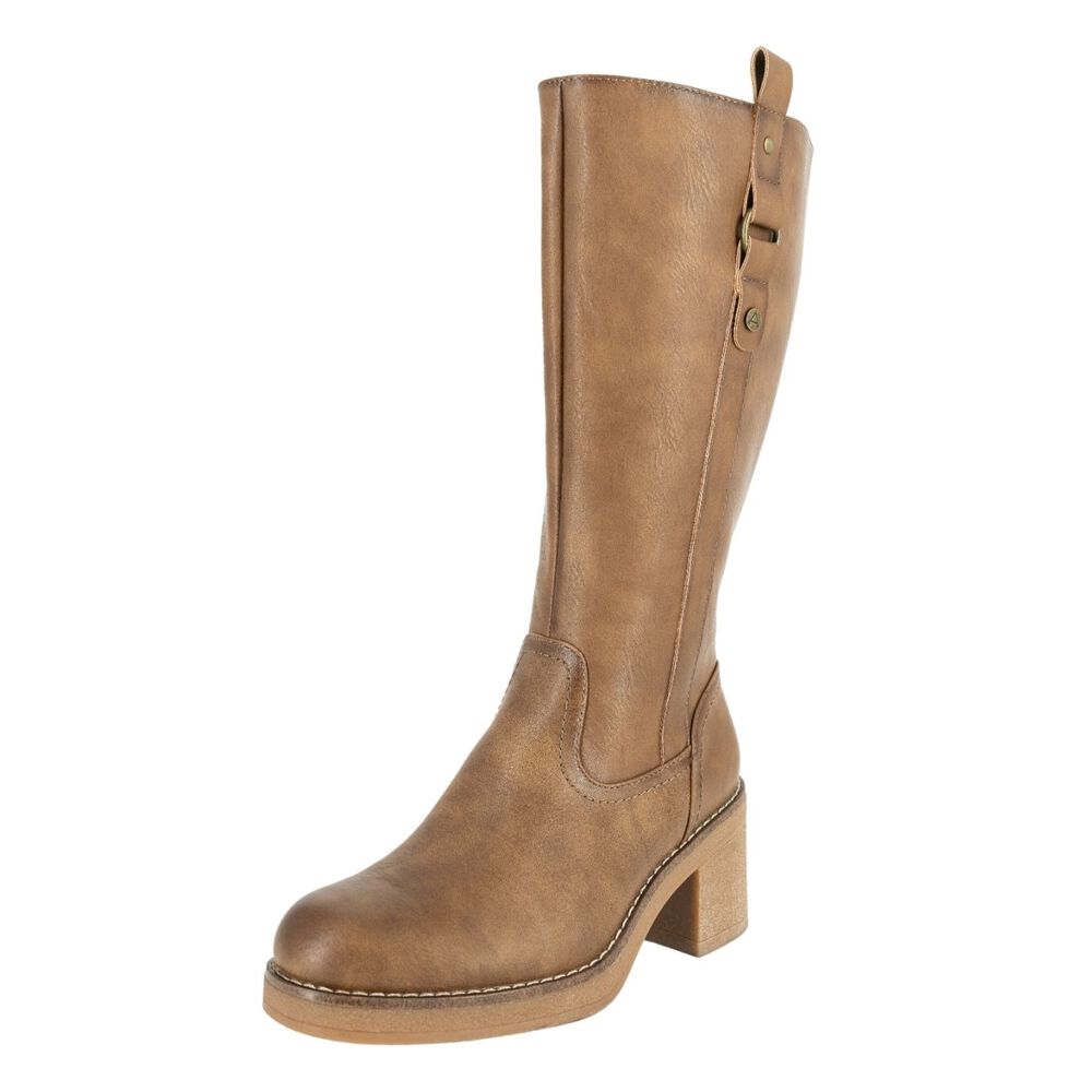 Bota Larga Floryn Tostado Alquimia image number 0.0