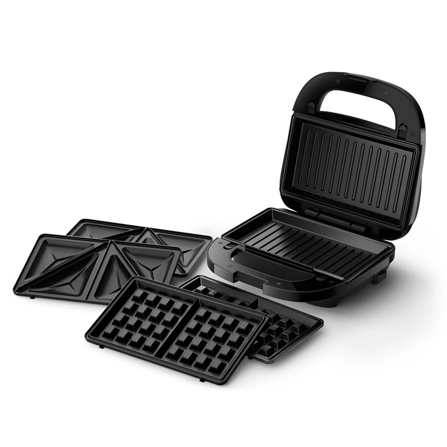 Sandwichera Philips 3 En 1 Paninis Waffles Y S&aacute;ndwiches image number 8.0