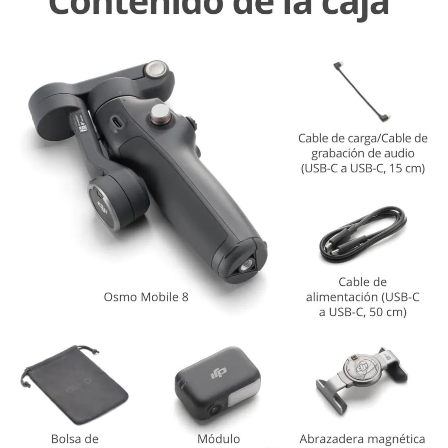 Dji Osmo Mobile 8 Gimbal Estabilizador 360 Modulo Ia image number 8.0