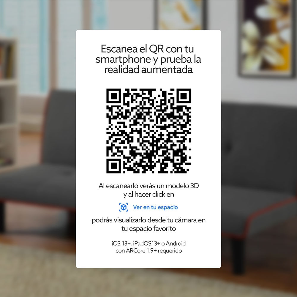 Futon Casaideal Vernon / 2 Cuerpos image number 1.0