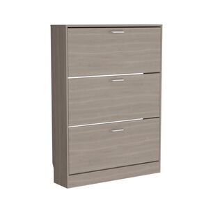 Mueble Zapatero 3 Compartimientos 128,7x94,2x24 Cm Beige