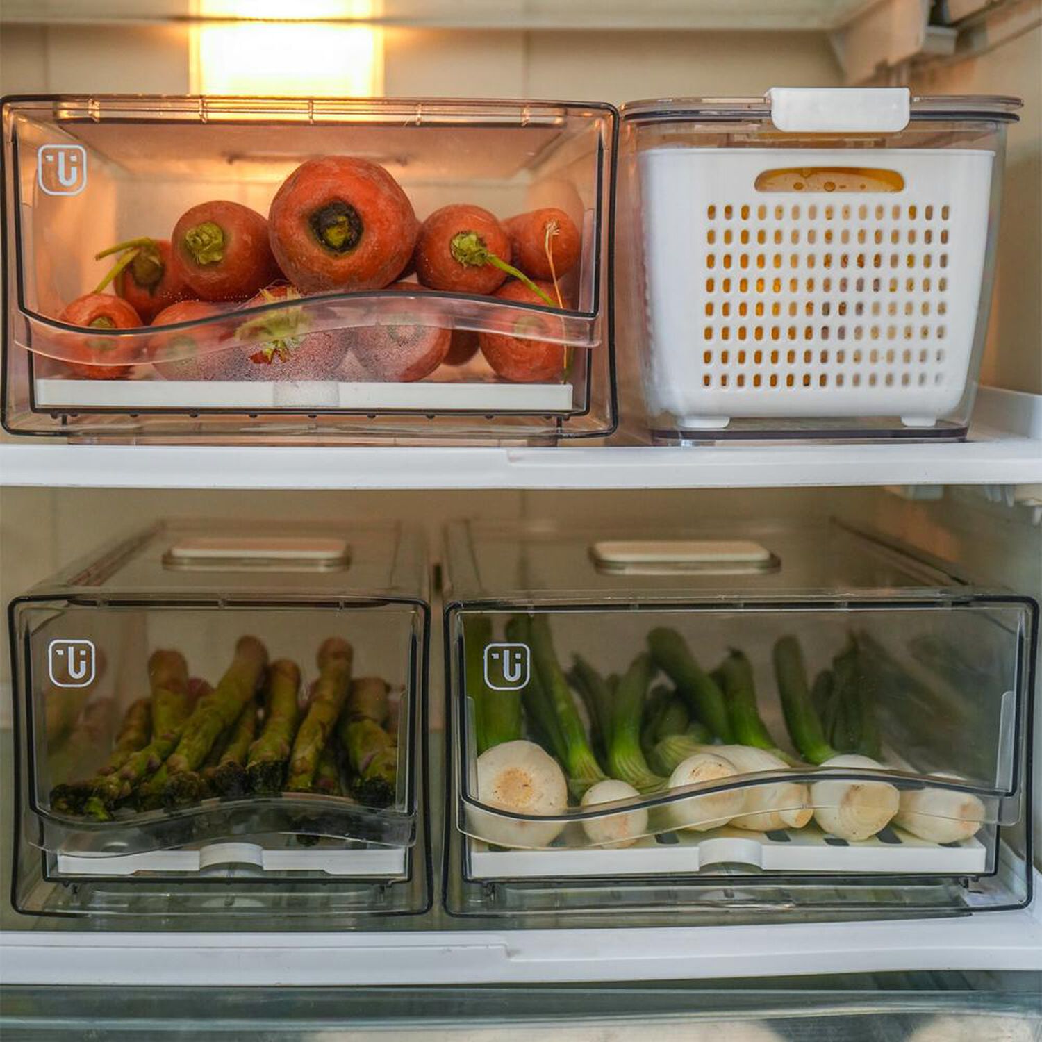 Organizador Refrigerador Con Drenaje Grande Simplit image number 4.0