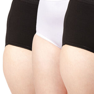 Pack 3x Calzon Algod&oacute;n P31007-neg Kayser