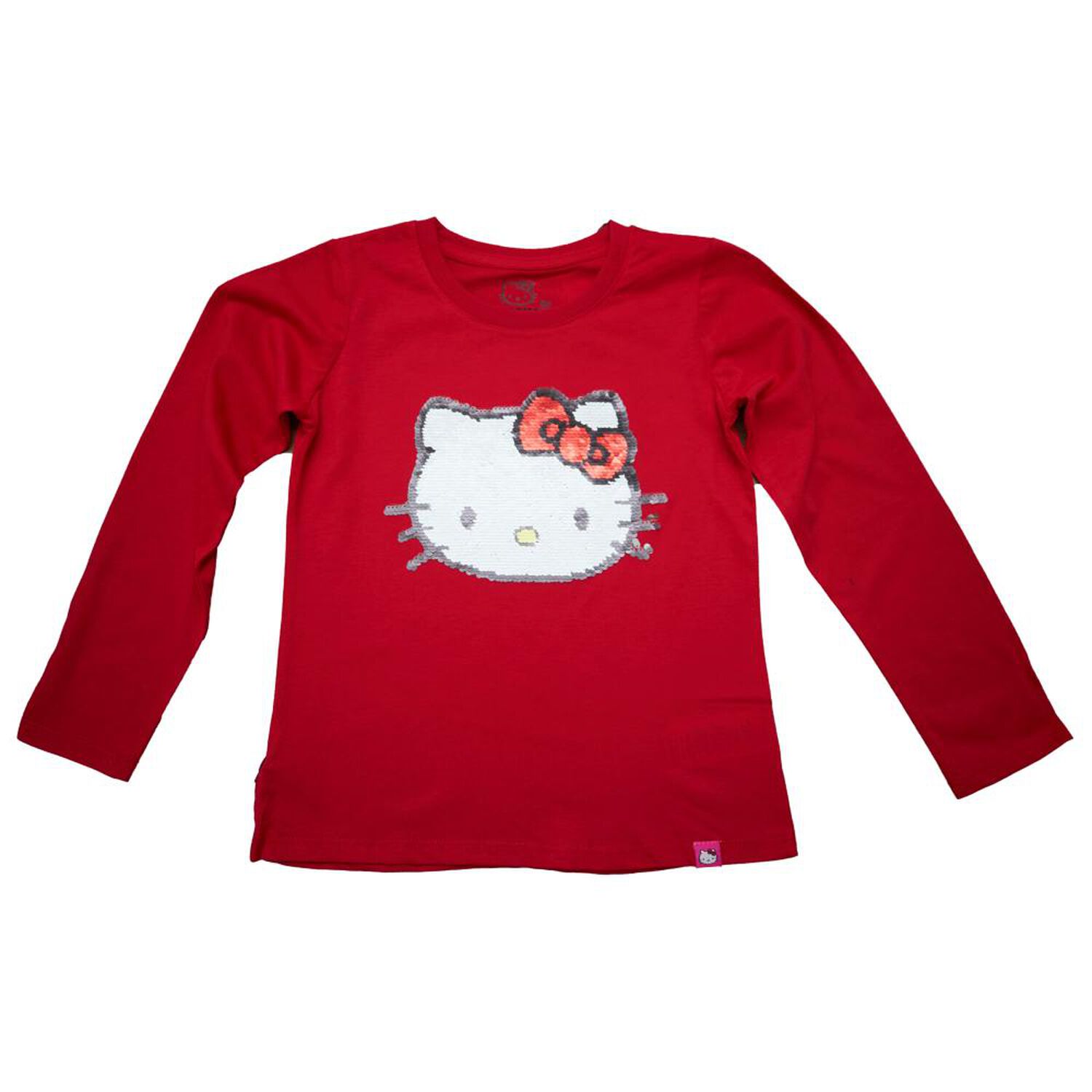 Polo Ml Con Estampado Con Lentejuelas Reversibles Hello Kitty image number 0.0
