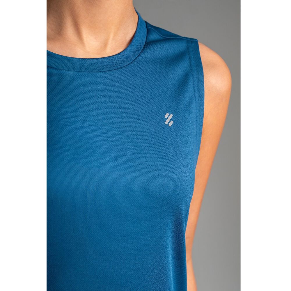 Ultimate Polera Sm Sport Mujer Oil Blue - S image number 3.0
