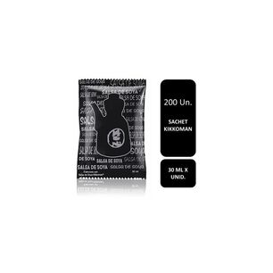 Sachet Soya Kikkoman 30 Ml X 200 Unidades | Sushi | Chino