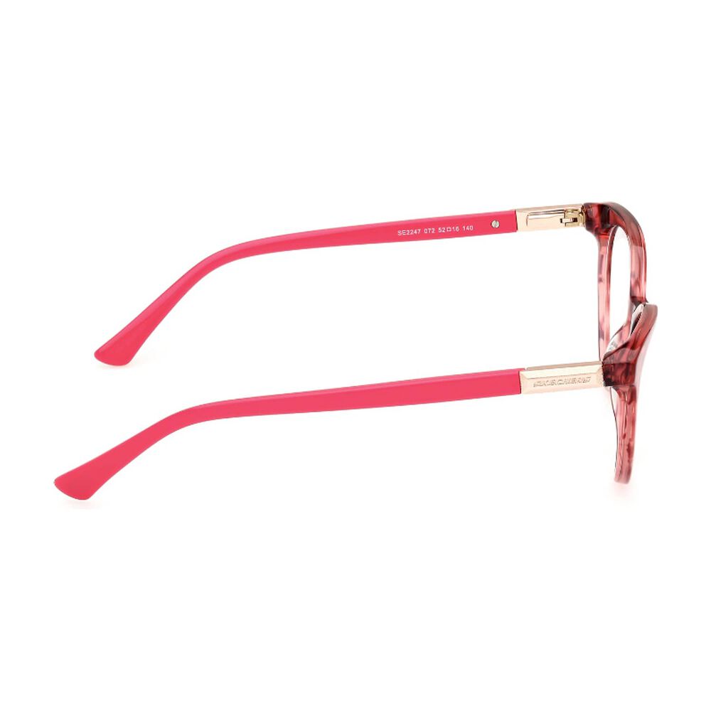 Lentes &Oacute;pticos Rosado Transparente Skechers image number 6.0