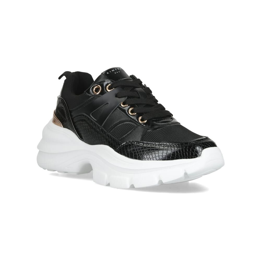 Zapatilla Urbana Mujer Kimera Negro image number 0.0