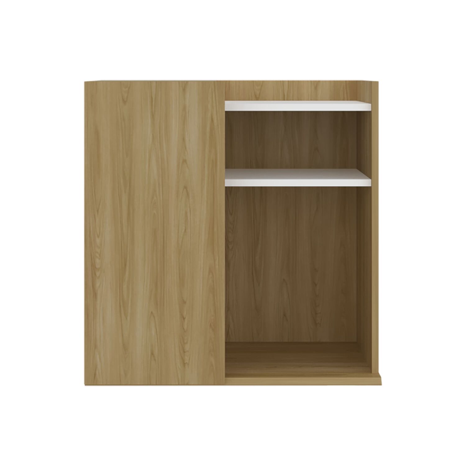 Velador Con 1 Puerta Fm 65x65x40 Cm Caf&eacute; Claro image number 4.0