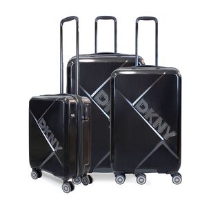 Set De 3 Maletas Donna Karan Your Call S+m+l Negra Dkny