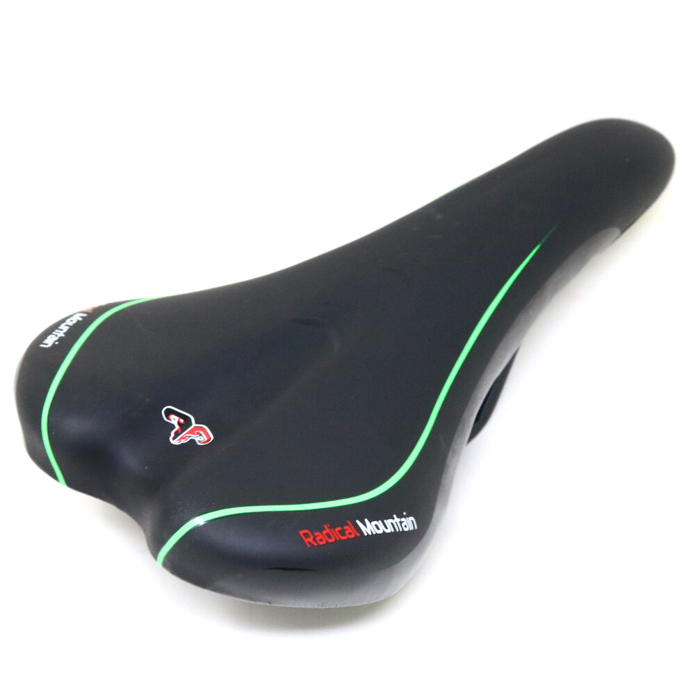 Asiento Mtb Negro/verde Radical Mountain image number 1.0