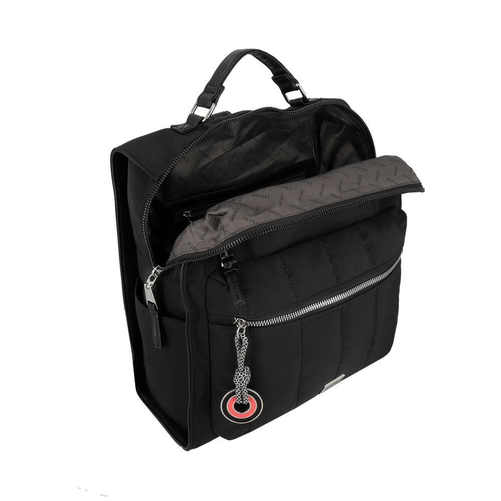 Mochila Secret Pipa Sc6 M Negro image number 3.0
