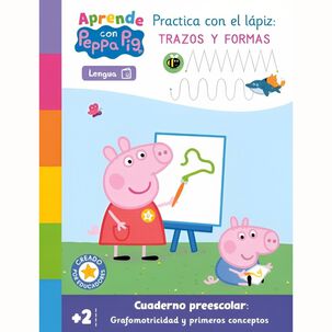 Libro peppa pig aprende. grafomotricidad /146