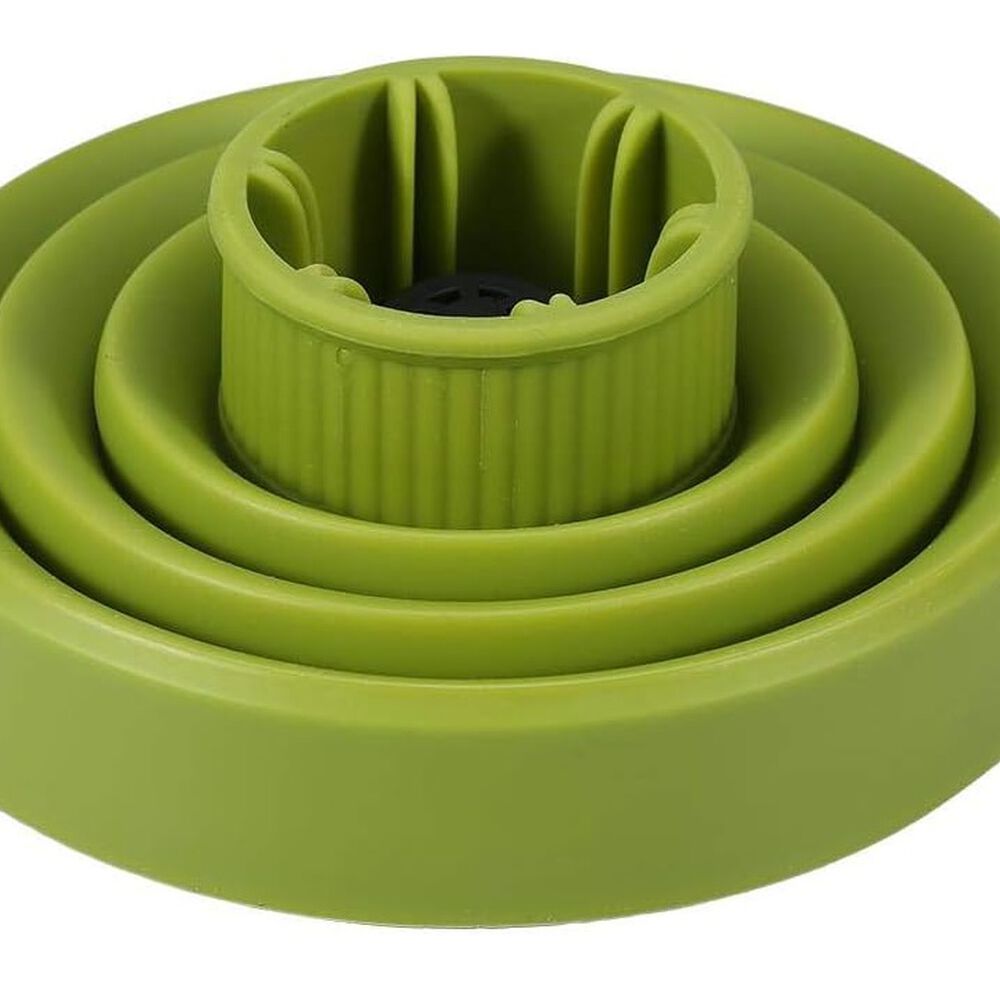 Difusor Para Secador De Cabello De Silicona Plegable Verde image number 2.0