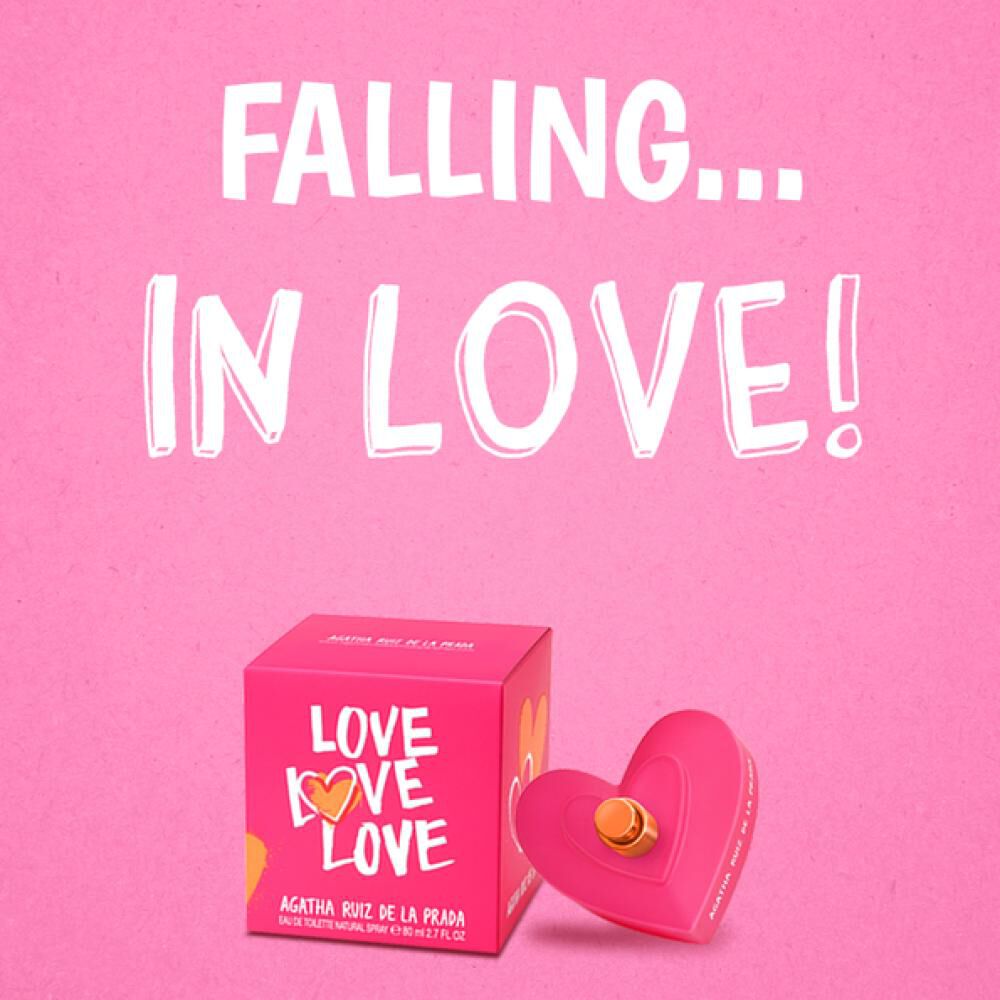 Set De Perfumería Mujer Love Love Love Agatha Ruiz De La Prada / 50 Ml / Edt + Cintillo Skincare image number 7.0