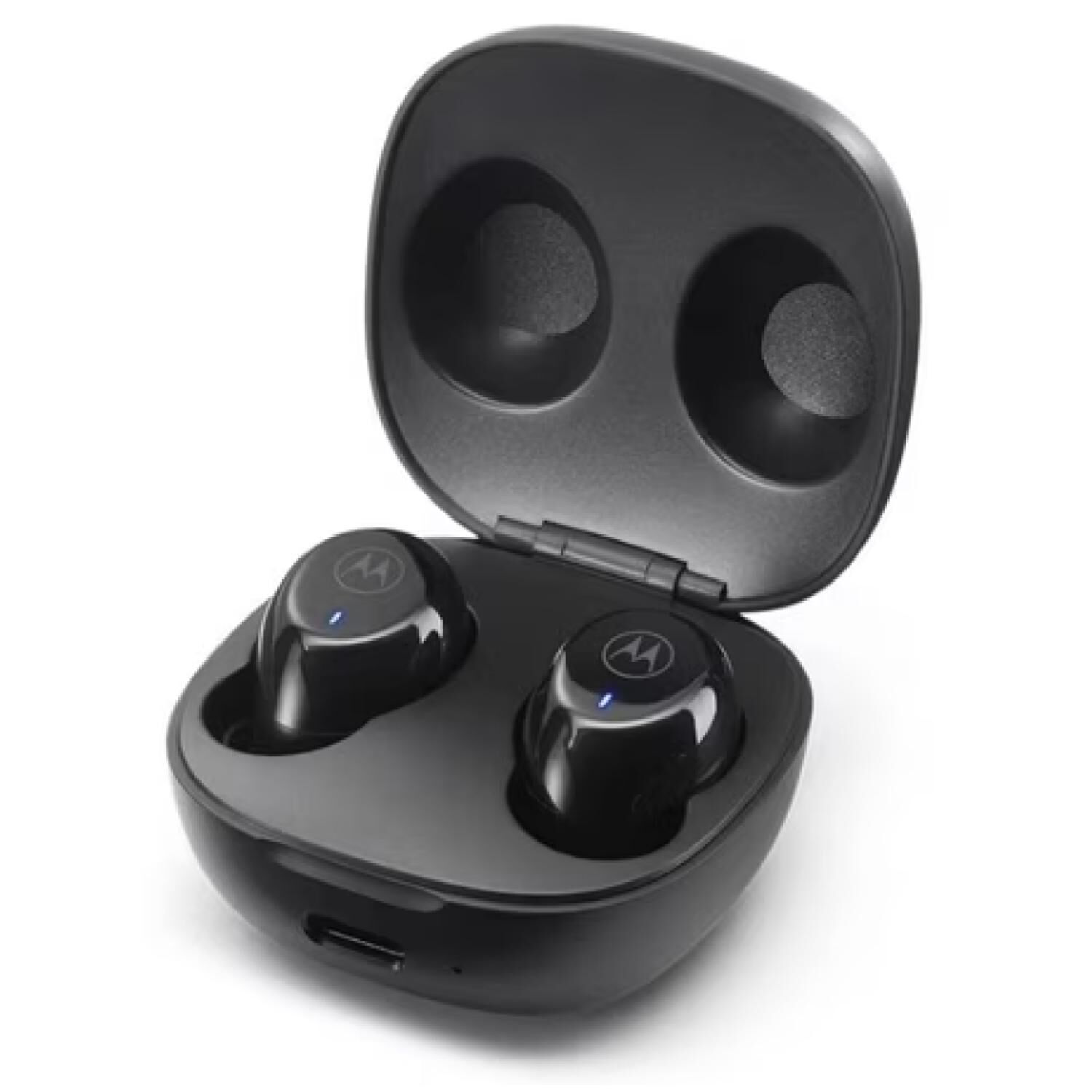Audifonos Bluetooth Tws Recargables Negro Moto Buds 105
