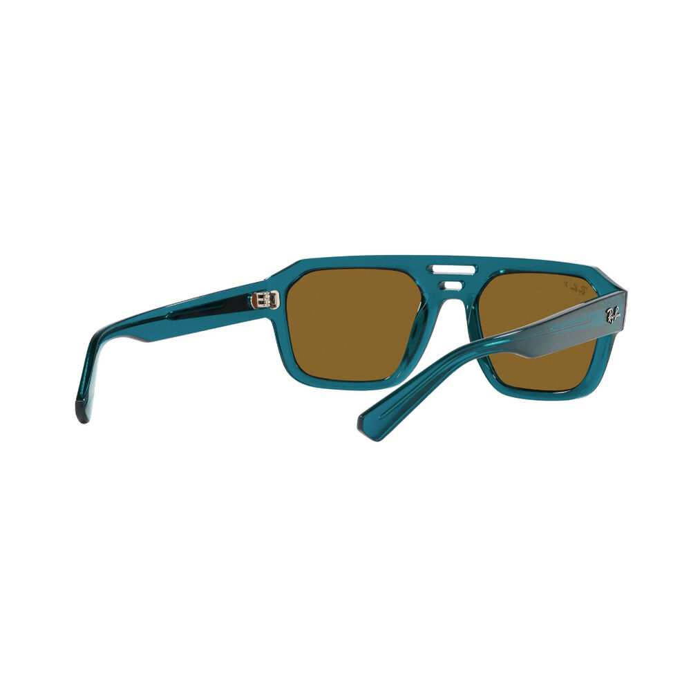 Lentes De Sol Corrigan Transparent Light Blue Polarizados Bio-based Sustentable Ray-ban image number 7.0