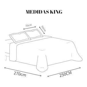 Cubrecama De Verano King Quilt + 2 Fundas De Almohada Cobertor Delgado Cmv-51