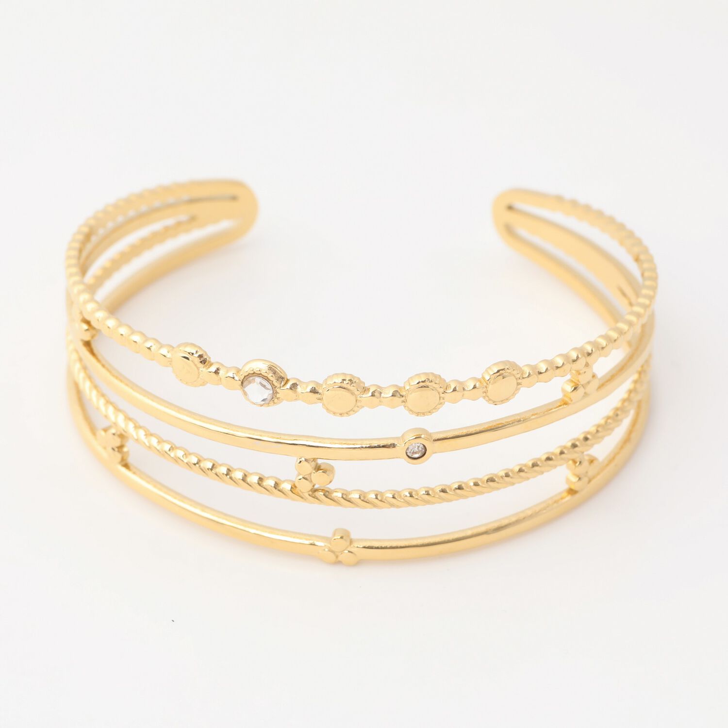 Brazalete 19v69 Dorado Mujer Stb035 image number 1.0
