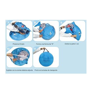 Carpa Tienda Para Bebé Plegable Con Piscina