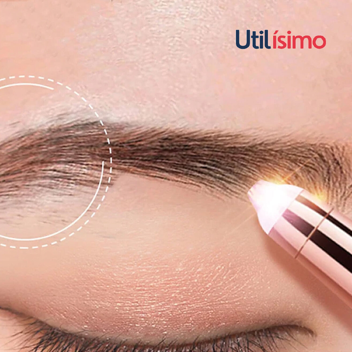 Depilador De Cejas Recargable Sin Dolor image number 4.0