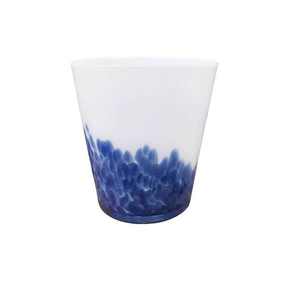 Florero De Vidrio Fabricado En Polonia 16 Cm Cobalto image number 1.0