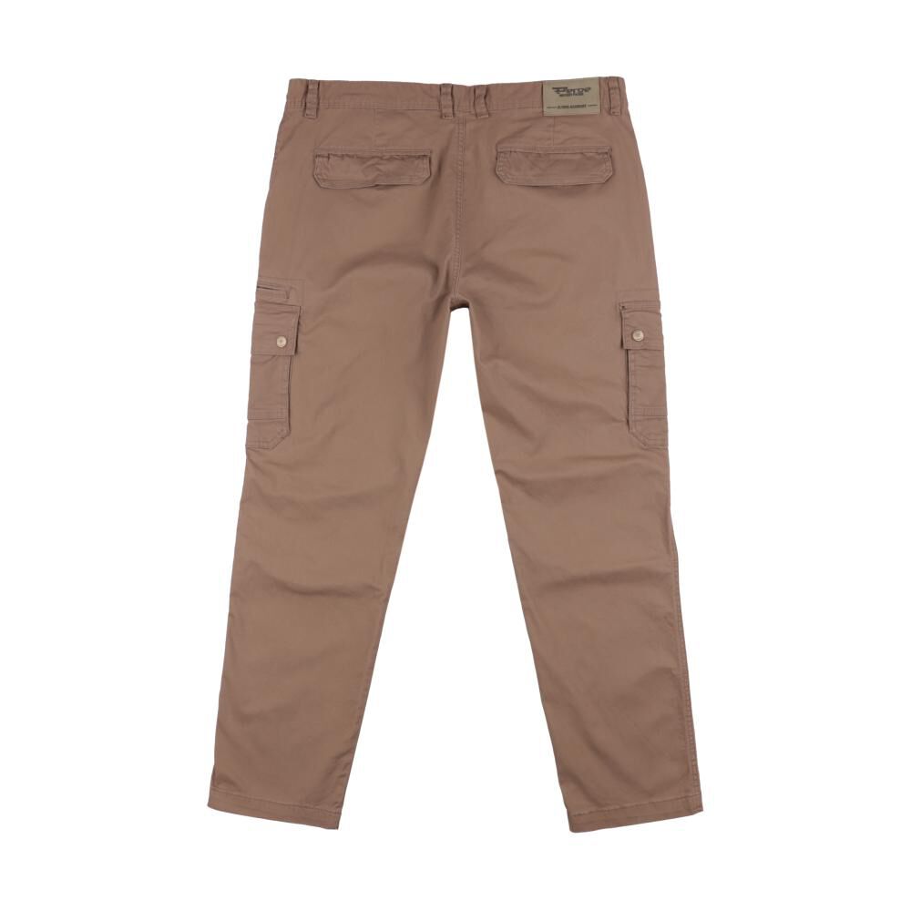 Pantalón Liso Tiro Medio Regular Hombre Peroe image number 1.0