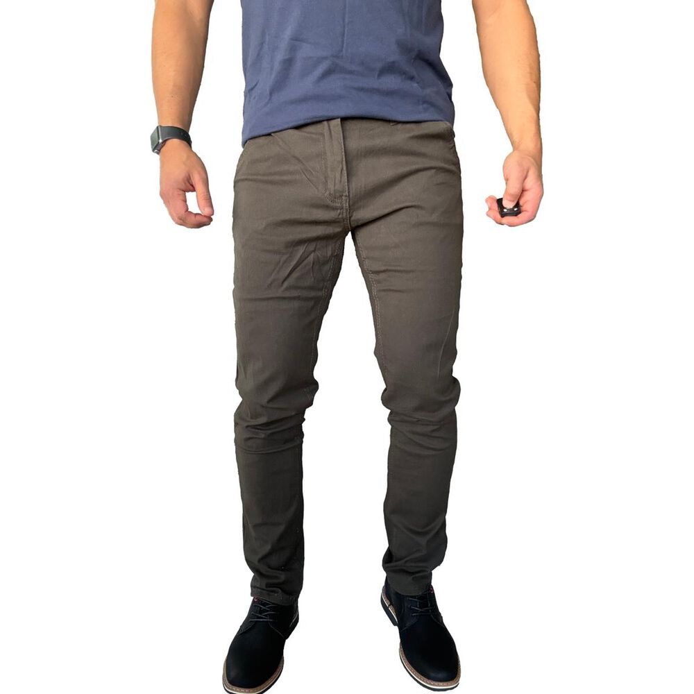 Pantal&oacute;n Tela Elasticado Slim Fit Bolsillo Argentino image number 20.0
