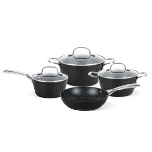 Bater&iacute;a De Cocina Antiadherente Black Copper 7 Pzs Simplit