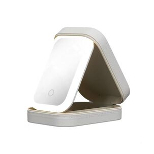 Mini Estuche De Maquillaje Con Luz Led F&aacute;cil Transportar