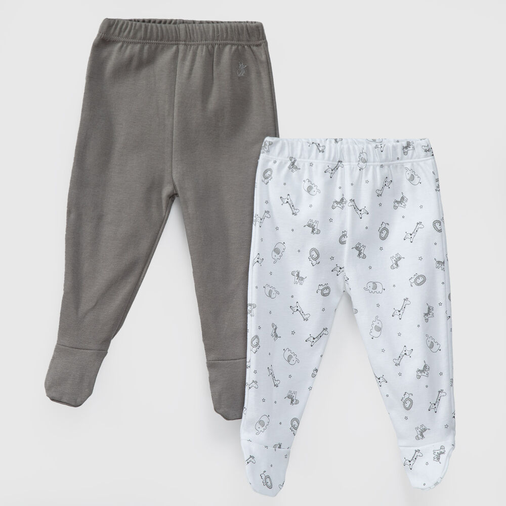 Pack Pantalones Gris Safari Algodón Peruano image number 0.0