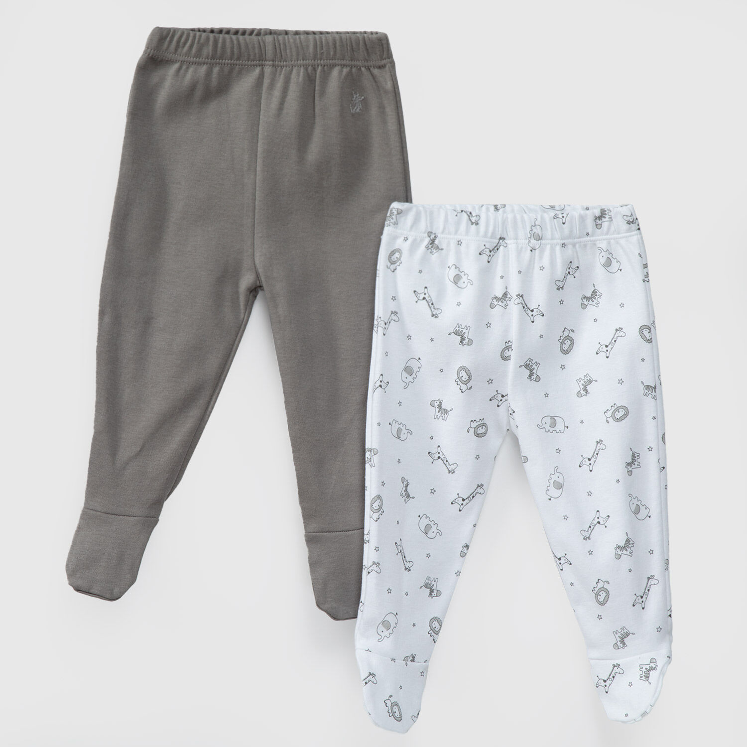 Pack Pantalones Gris Safari Algod&oacute;n Peruano image number 0.0