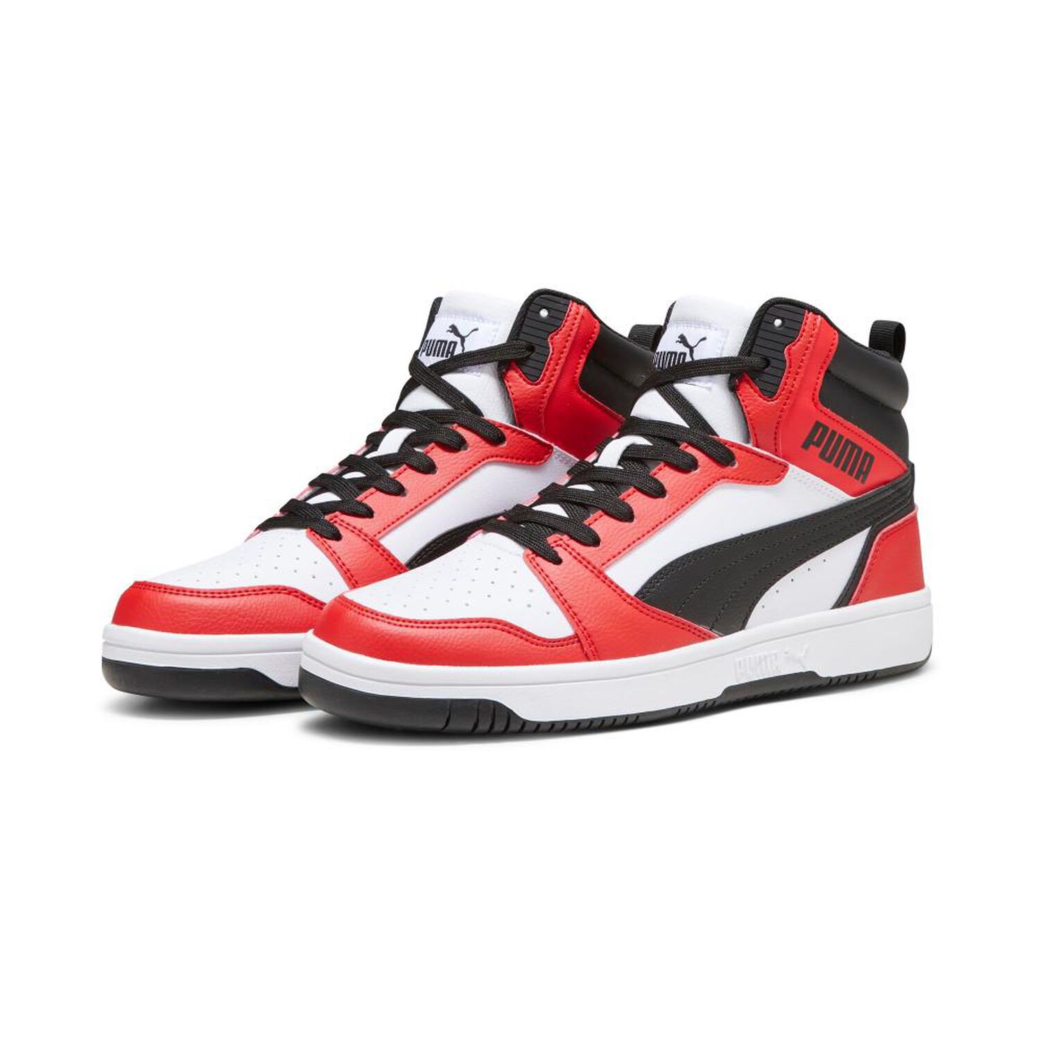 Zapatilla Urbana Hombre Puma Rebound V6 Rojo/blanco image number 0.0
