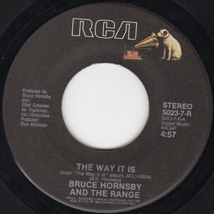 Bruce Hornsby And The Range - The Way It Is | 7" Single Vinilo Usado