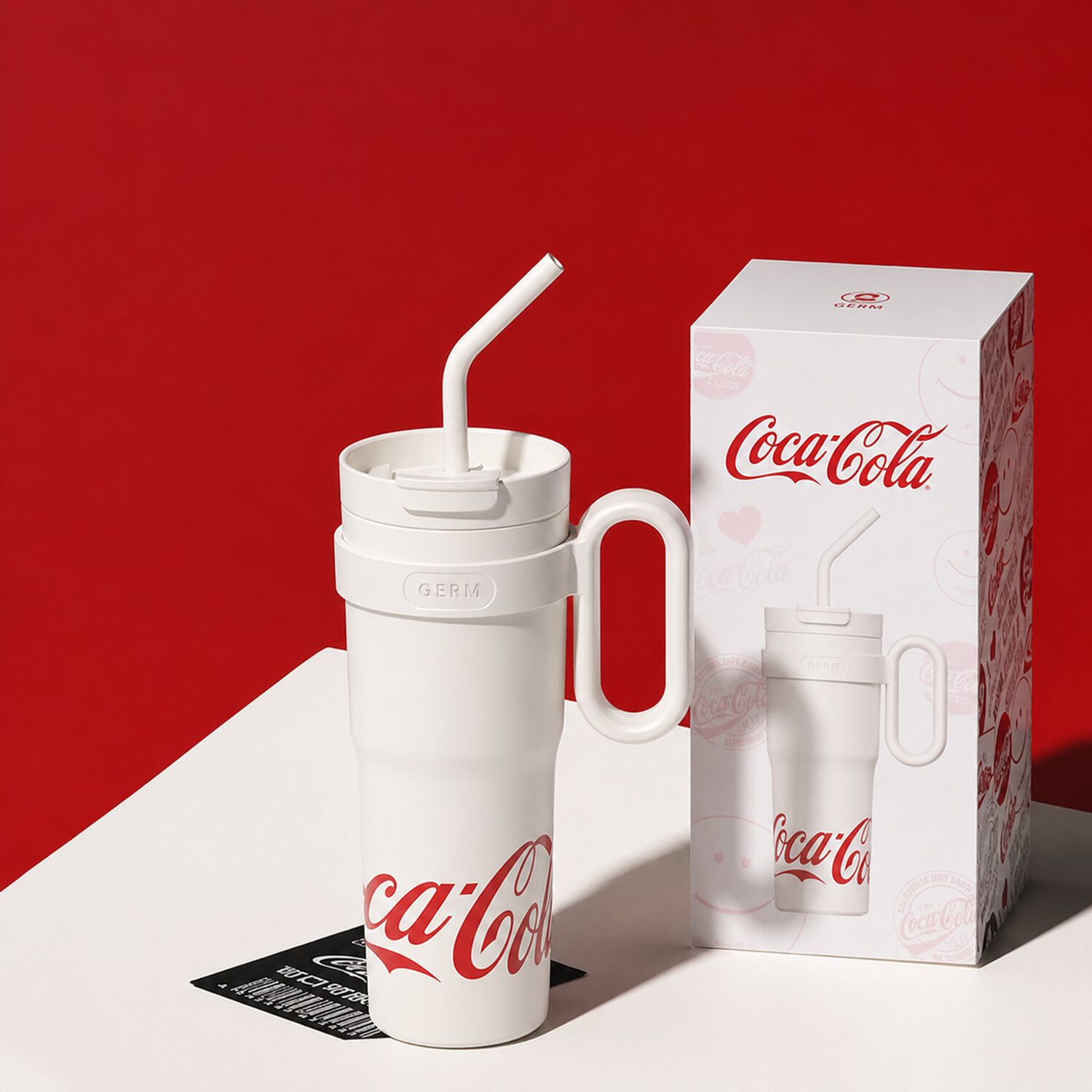 Vaso T&eacute;rmico Germ Coca-cola 1100ml White Acero Inoxidable image number 7.0